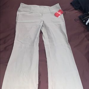 Beige boot cut dress pants! Brand new with tags!